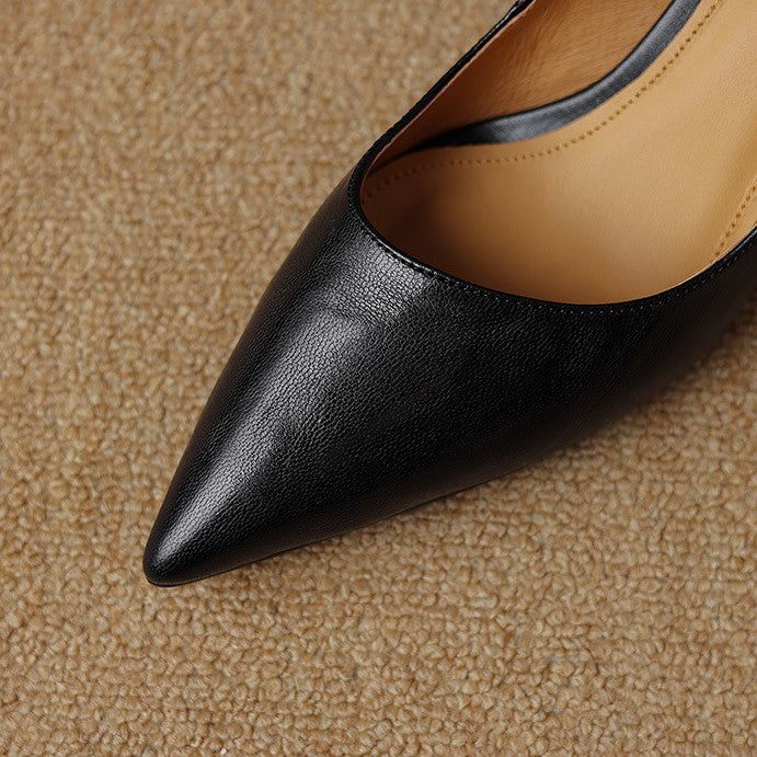 Mirelle | Talons en Cuir