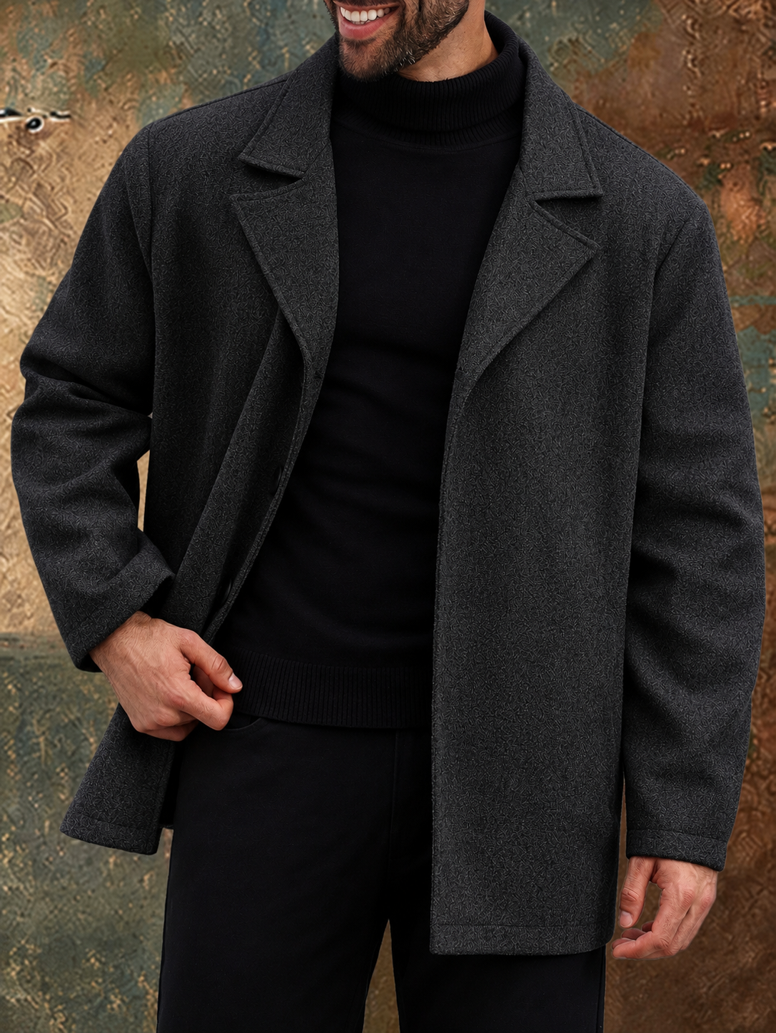Krijn | Veste en chevron pour homme