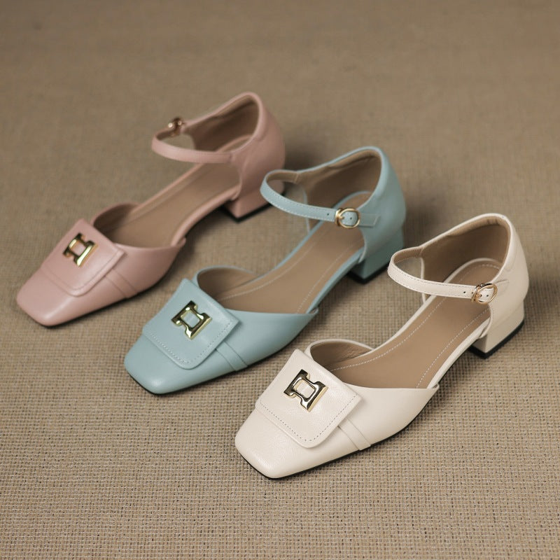 Delaunay | Babies à Boucle en Cuir Florence