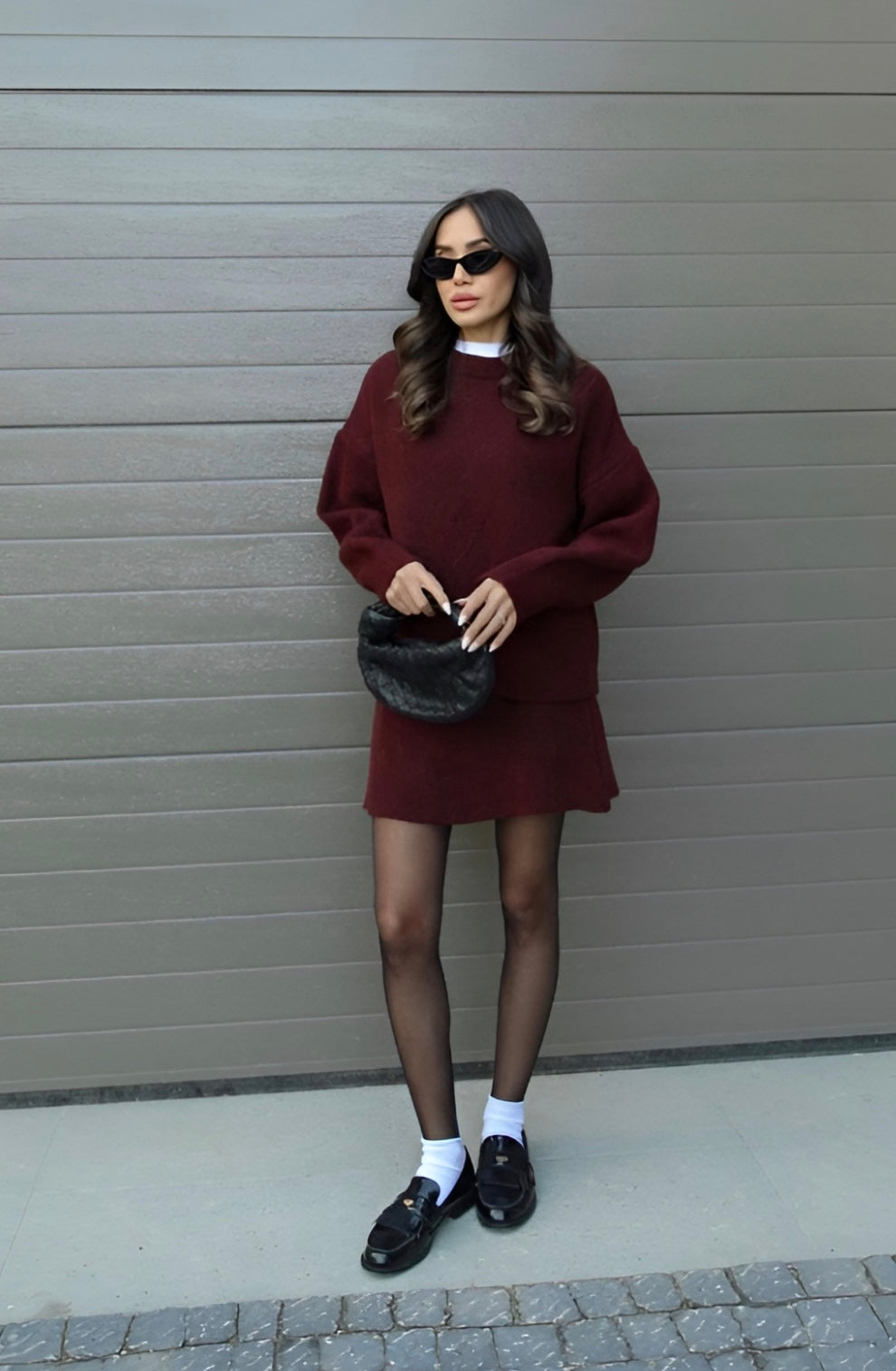 DELAUNAY | Ensemble Maille Pull et Jupe