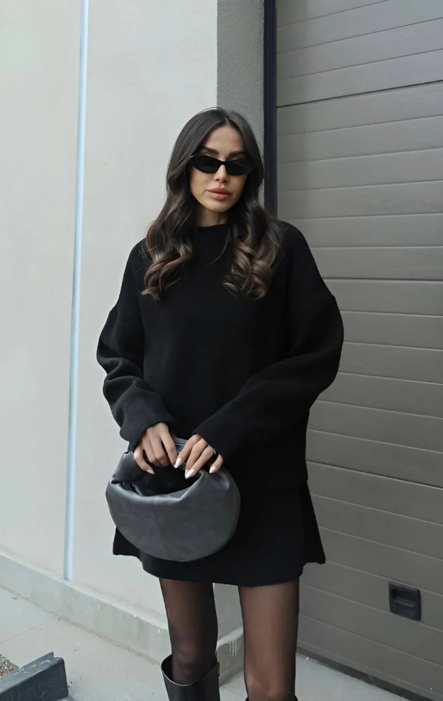DELAUNAY | Ensemble Maille Pull et Jupe