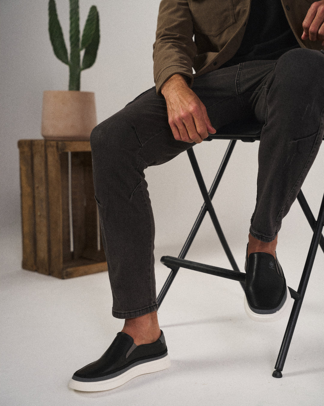 DELAUNAY | Chaussures à Enfiler Modernes pour Hommes