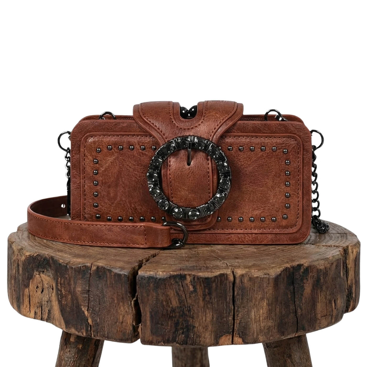Margherita | Pochette à Boucle Cloutée