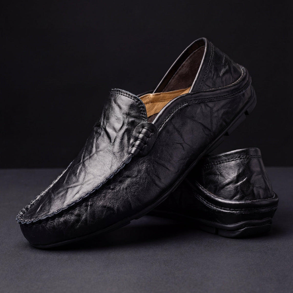 DELAUNAY | Mocassins Cuir Souple Antoine