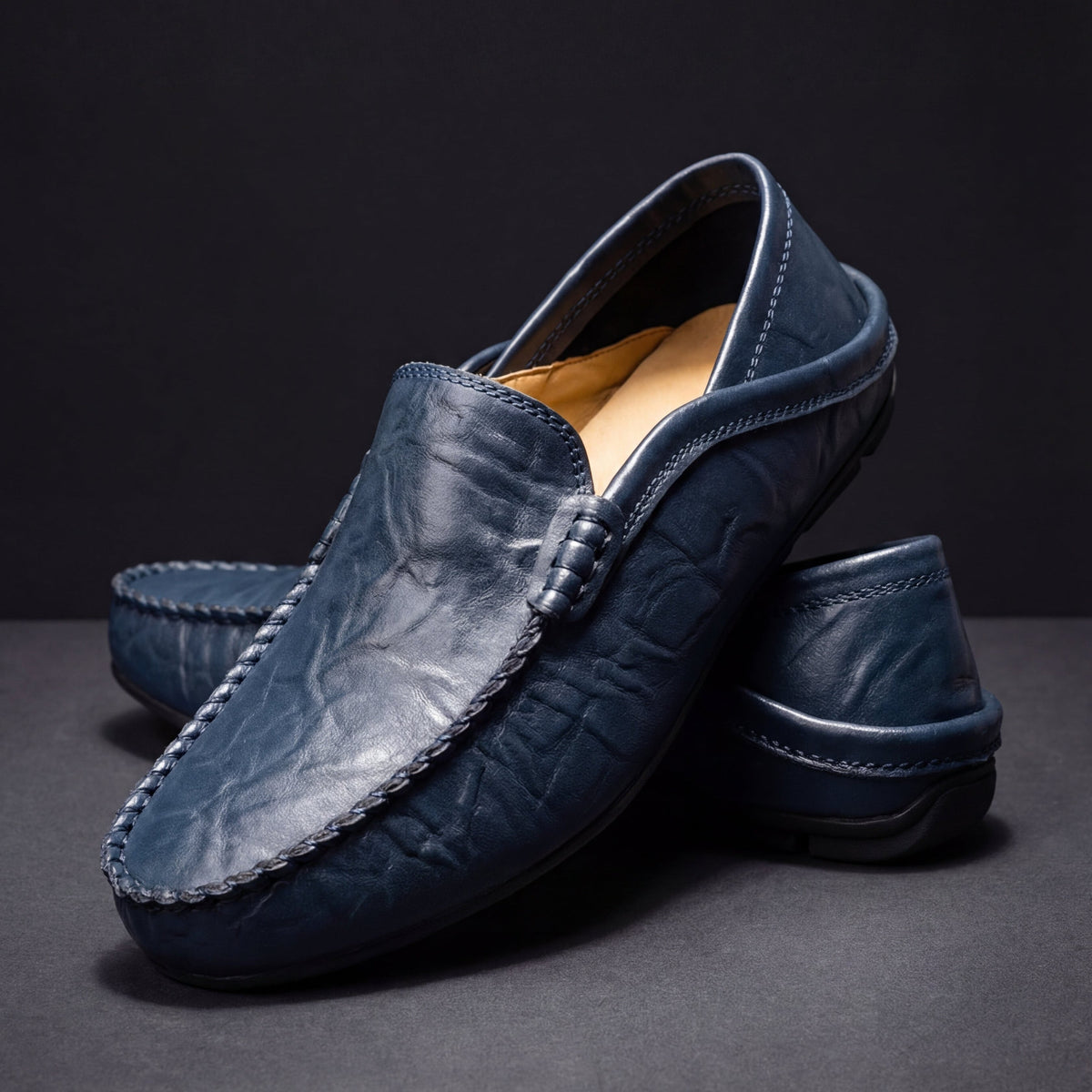 DELAUNAY | Mocassins Cuir Souple Antoine