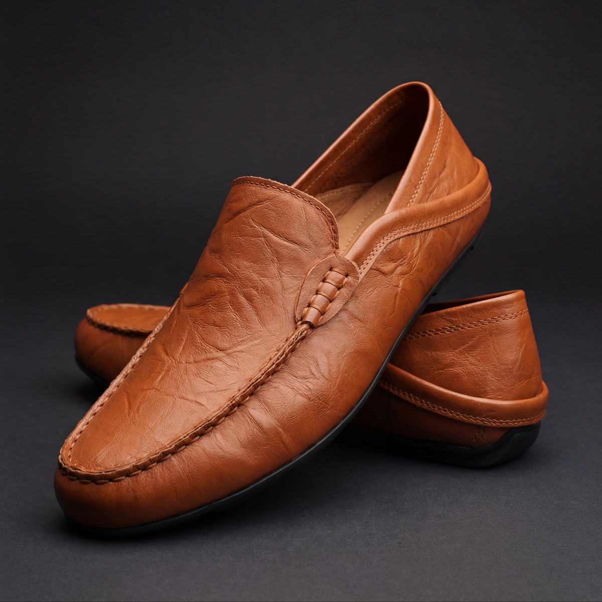 DELAUNAY | Mocassins Cuir Souple Antoine