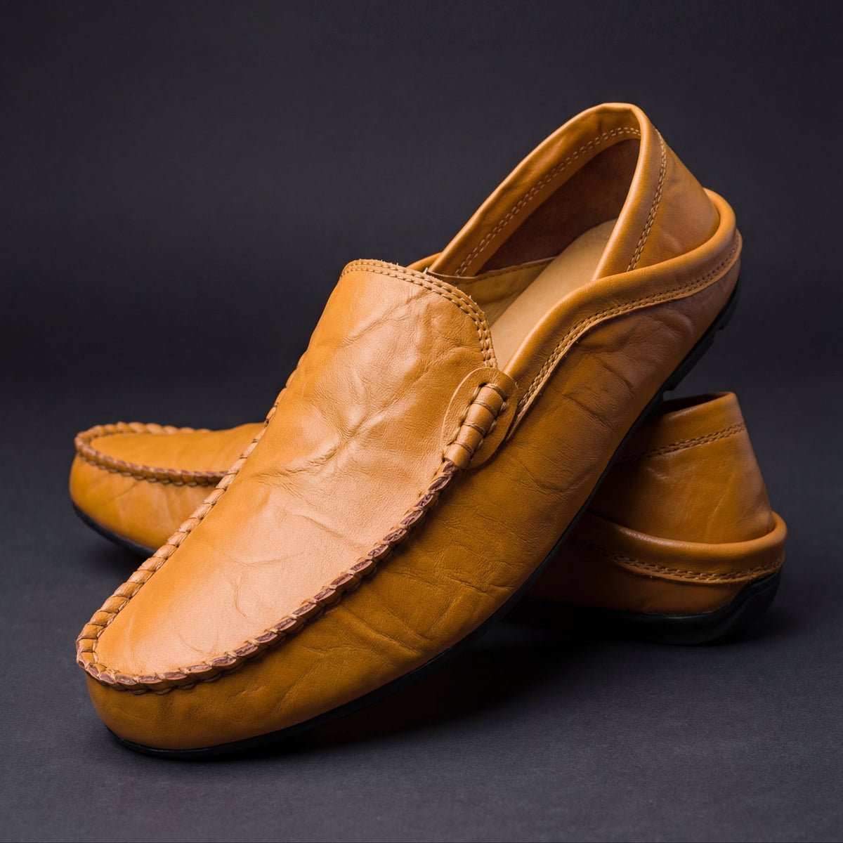 DELAUNAY | Mocassins Cuir Souple Antoine