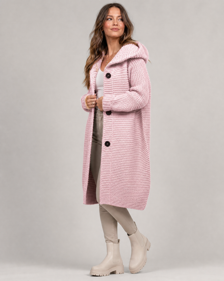 Delaunay | Cardigan Long à Capuche Sophie