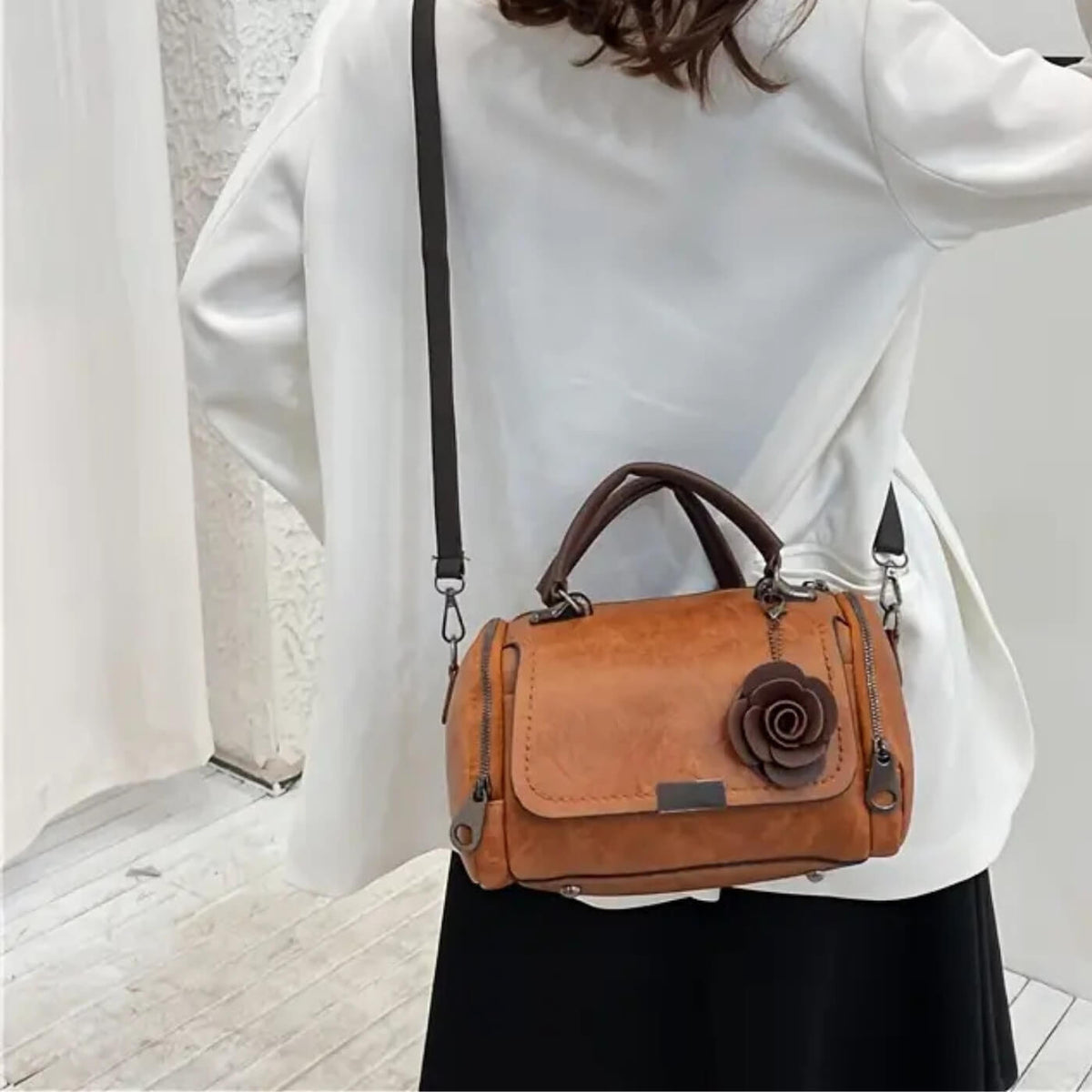 Veronica | Sac à Main à Accent Floral