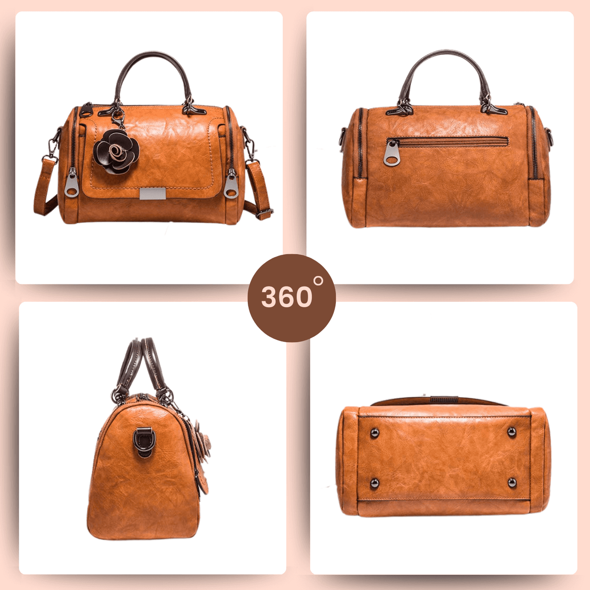 Veronica | Sac à Main à Accent Floral