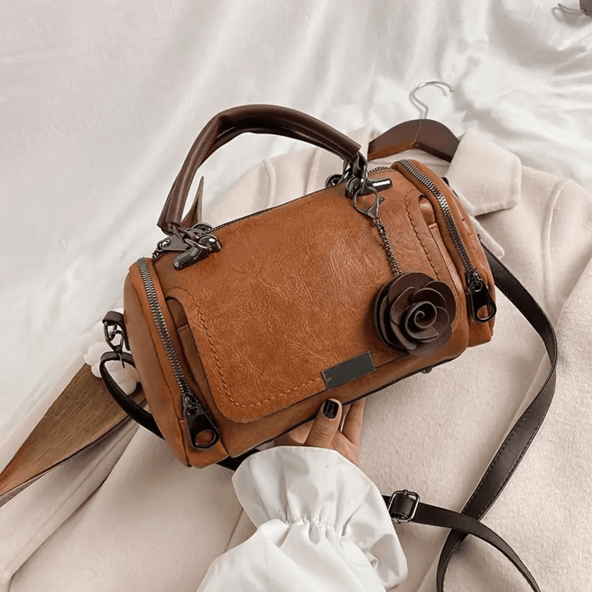 Veronica | Sac à Main à Accent Floral