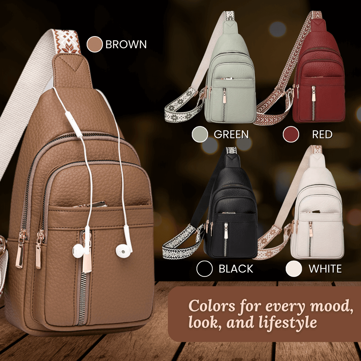 Noemi | Sac Besace Utilitaire
