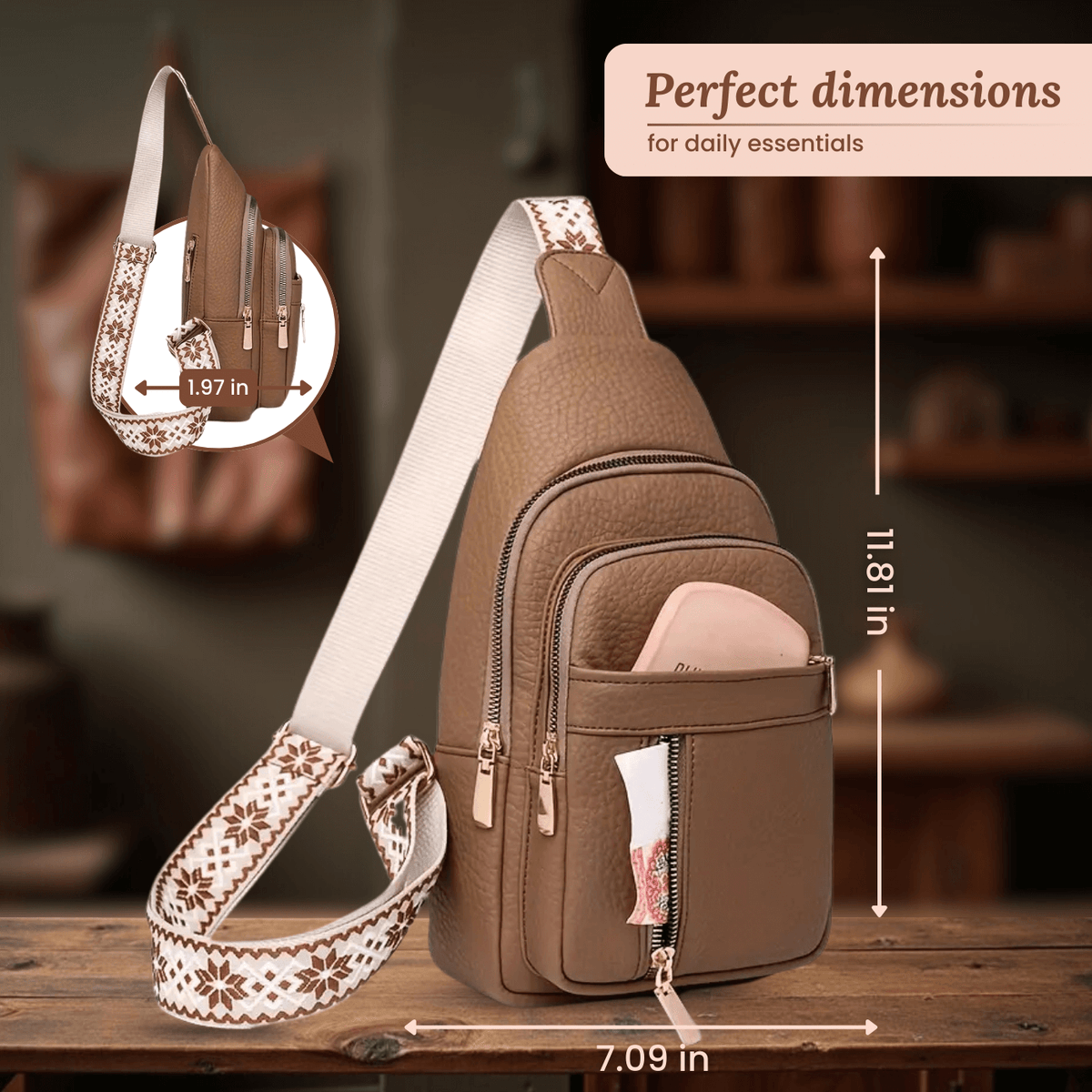Noemi | Sac Besace Utilitaire