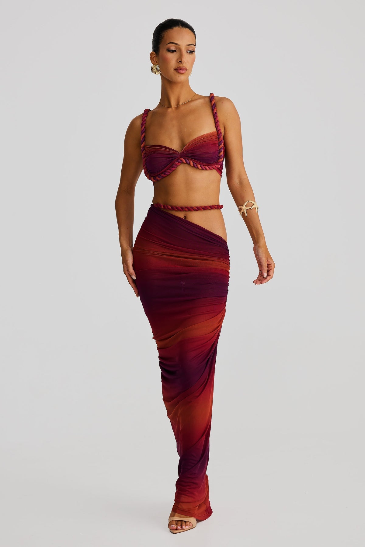 DELAUNAY | Robe 2 Pièces Élégante