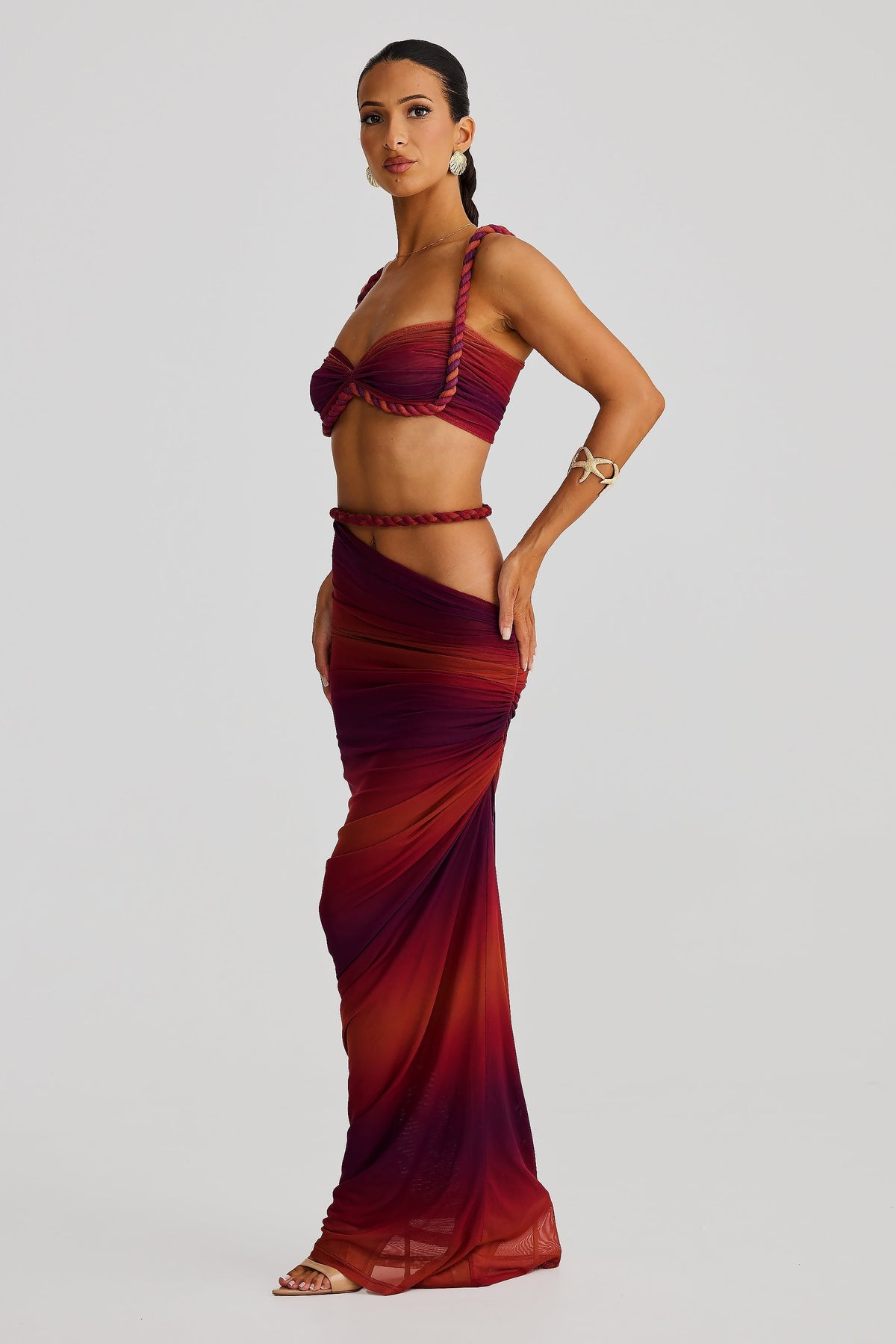 DELAUNAY | Robe 2 Pièces Élégante