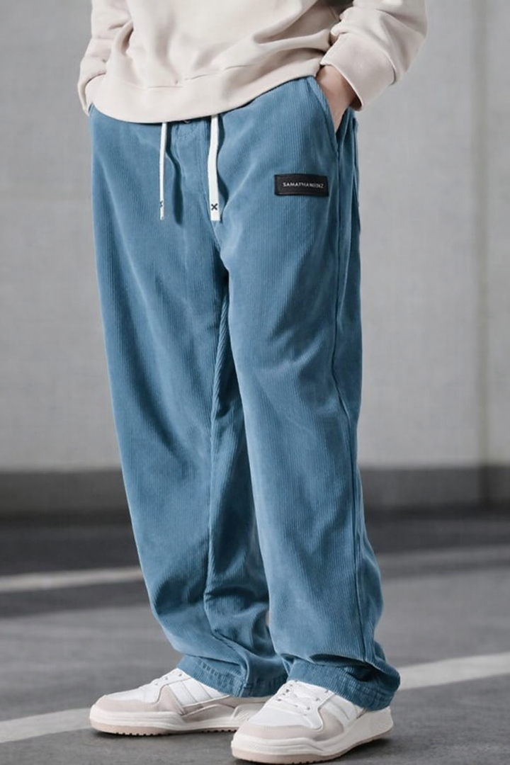 Delaunay | PANTALON ÉLÉGANT EN VELOURS CÔTELÉ