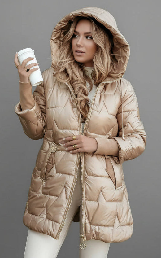 Cristelle™ | Manteau matelassé léger à capuche