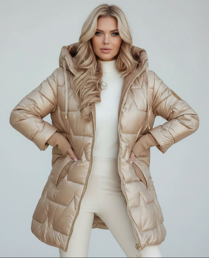 Cristelle™ | Manteau matelassé léger à capuche
