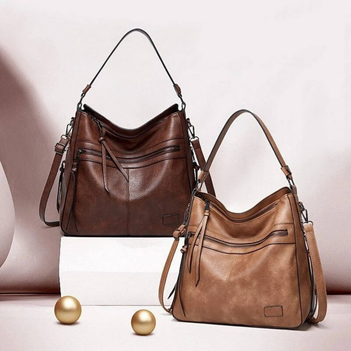 Serena | Sac Porté Épaule à Fermeture Zippée