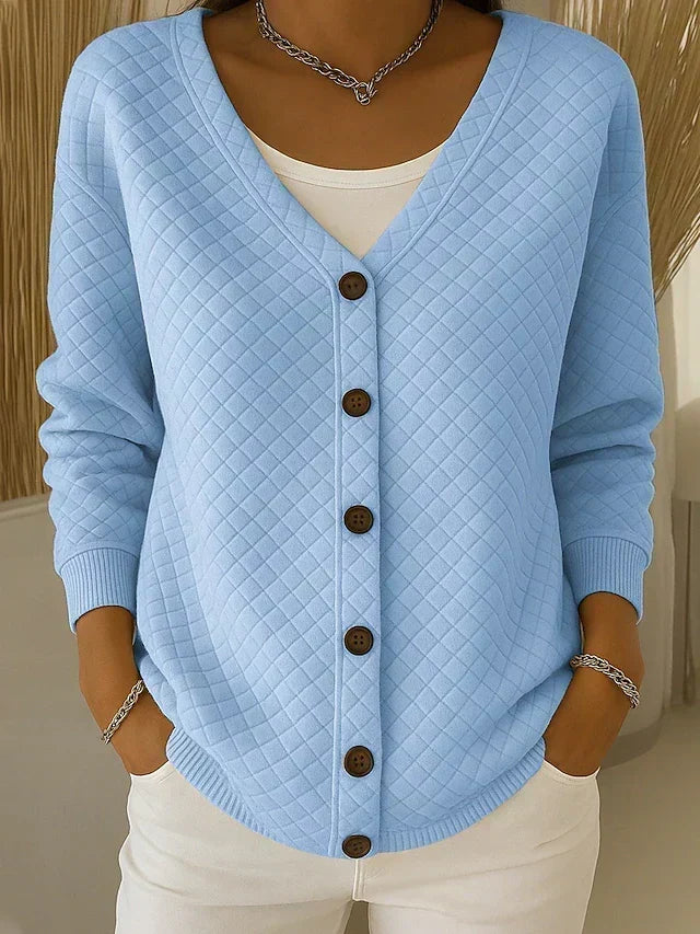 DELAUNAY | Cardigan Matelassé Col V Charlotte