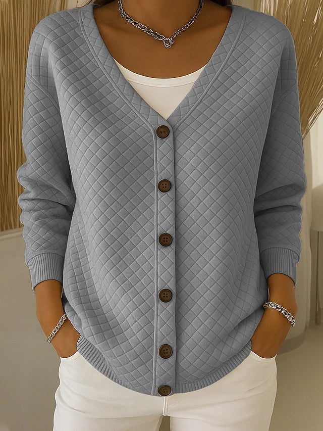 DELAUNAY | Cardigan Matelassé Col V Charlotte