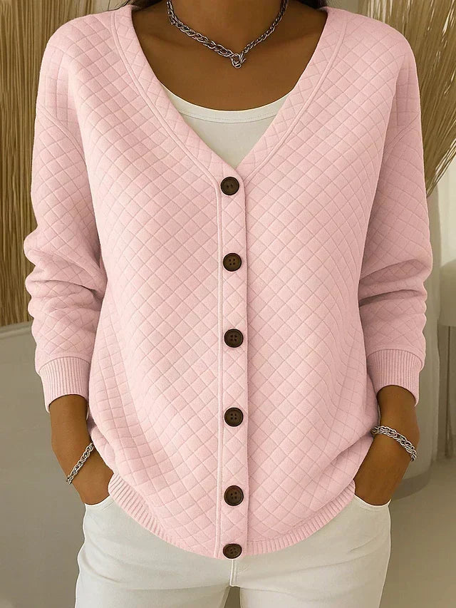DELAUNAY | Cardigan Matelassé Col V Charlotte