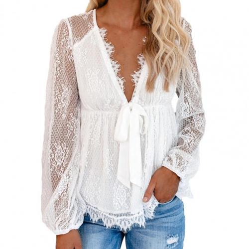 Delaunay | Blouse Élégante en Dentelle Cyrielle