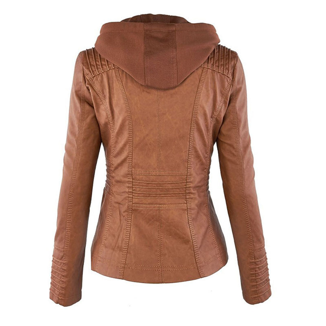 Callista | Veste moto à capuche