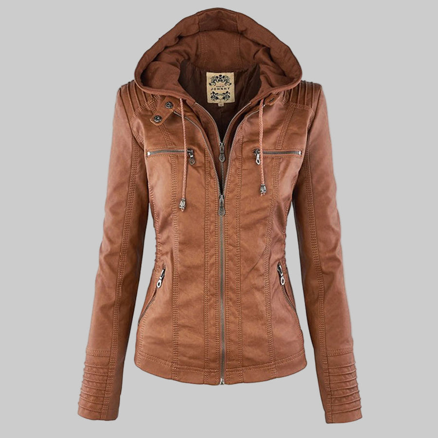 Callista | Veste moto à capuche
