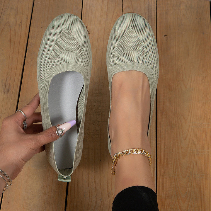 Delaunay | Ballerines Souples en Maille Brigitte