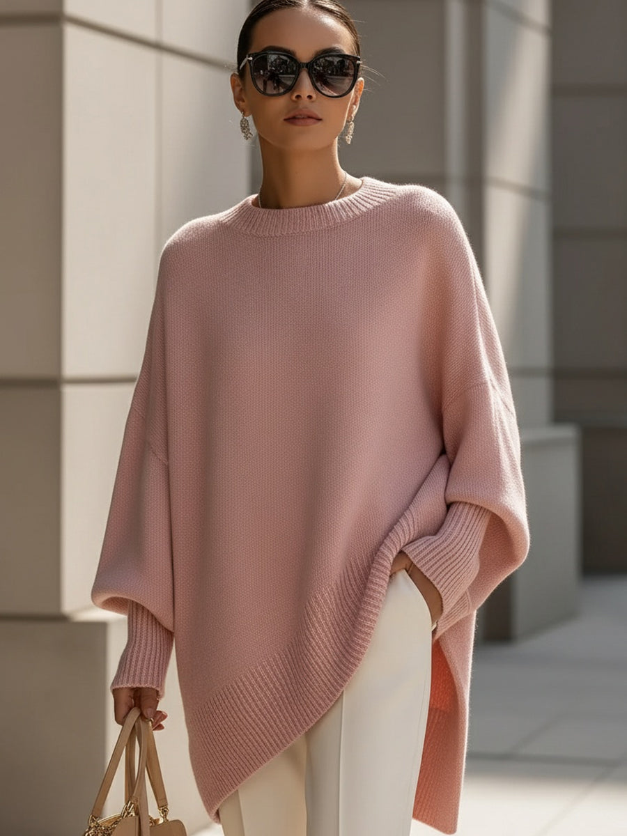 Isolde | Pull oversize drapé en maille