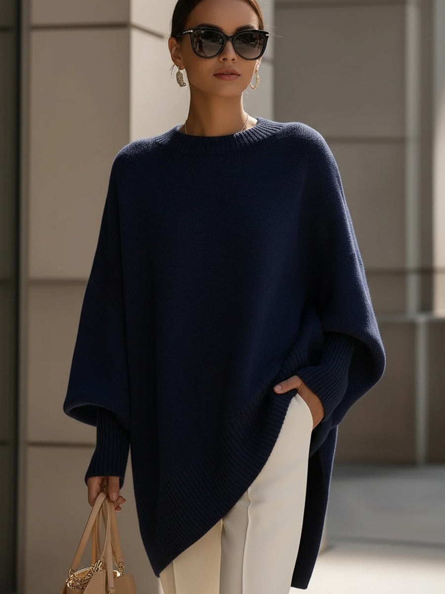Isolde | Pull oversize drapé en maille