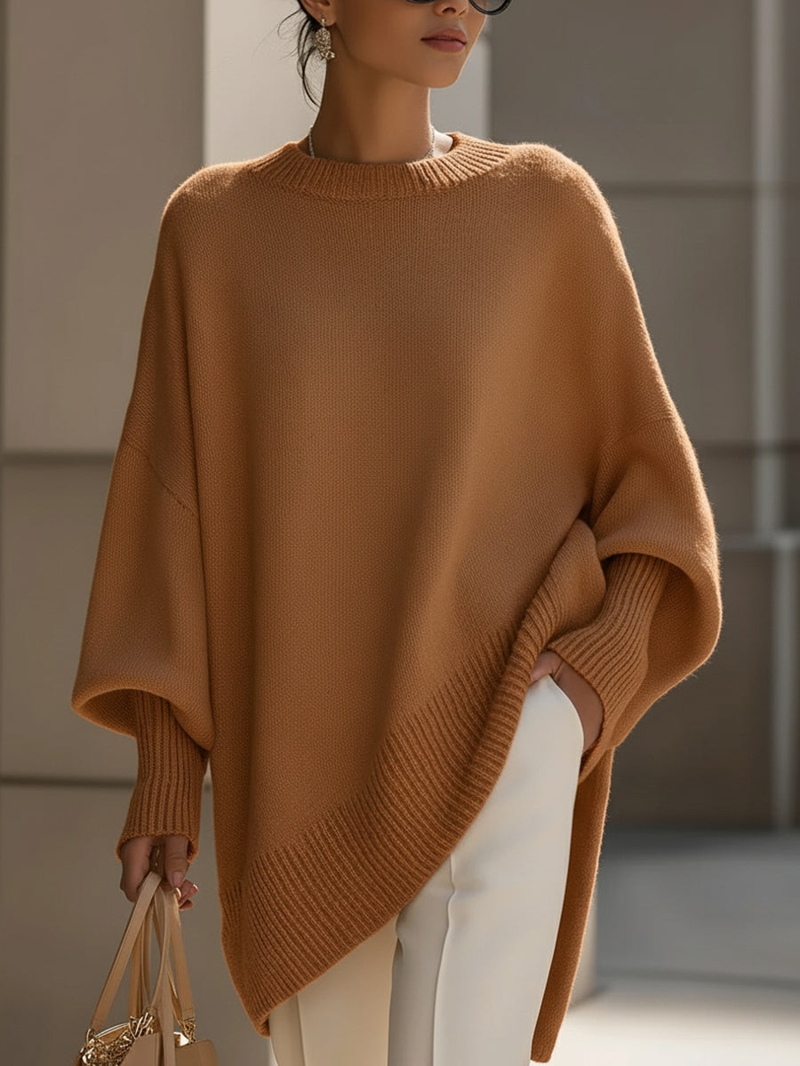 Isolde | Pull oversize drapé en maille