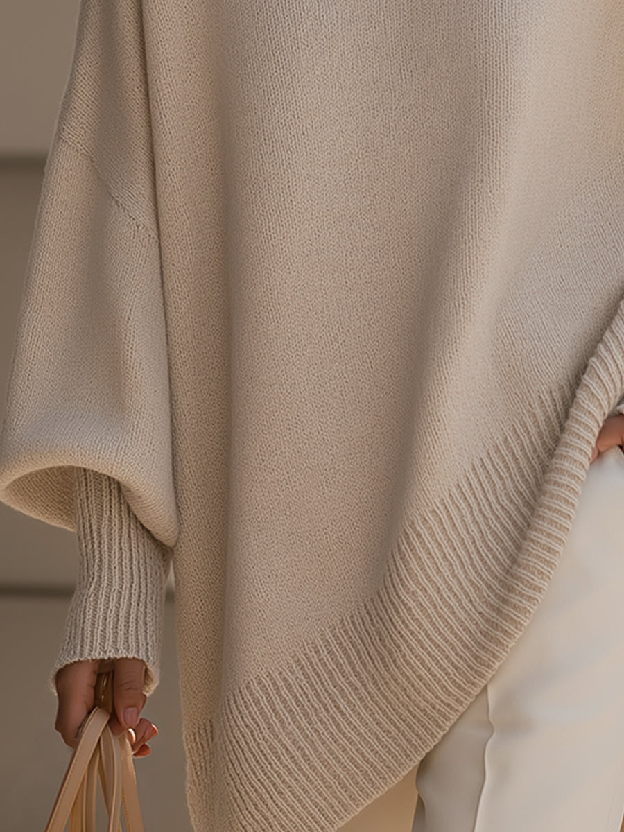 Isolde | Pull oversize drapé en maille