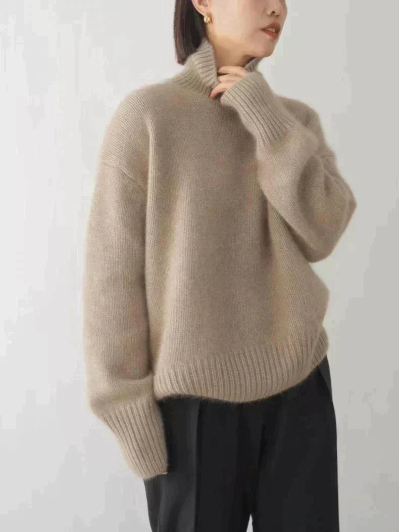 DELAUNAY | Pull Col Roulé Oversize Nathalie