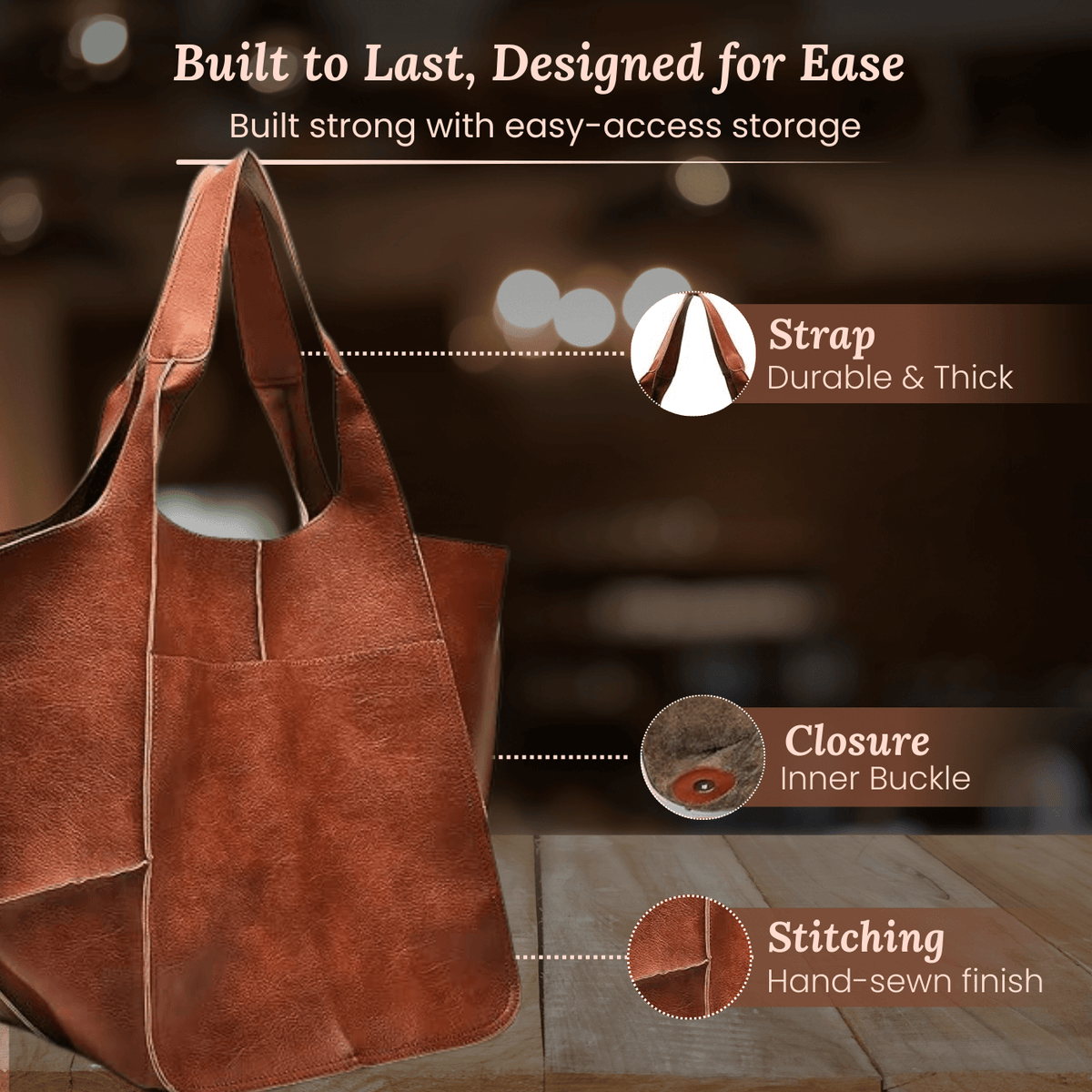 Rosaria | Sac Cabas Minimaliste