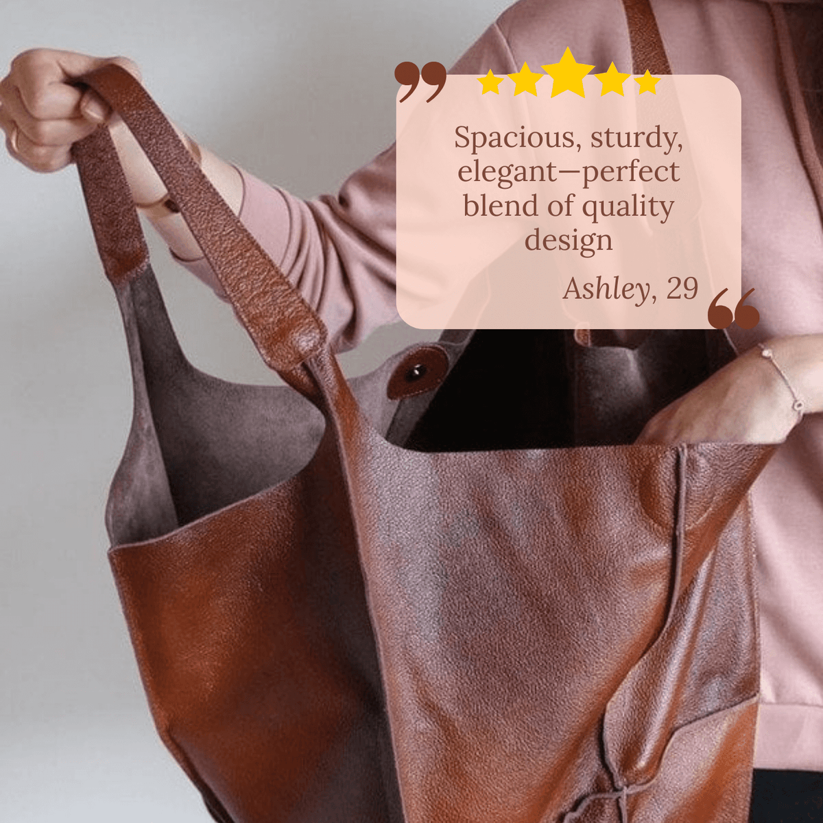 Rosaria | Sac Cabas Minimaliste
