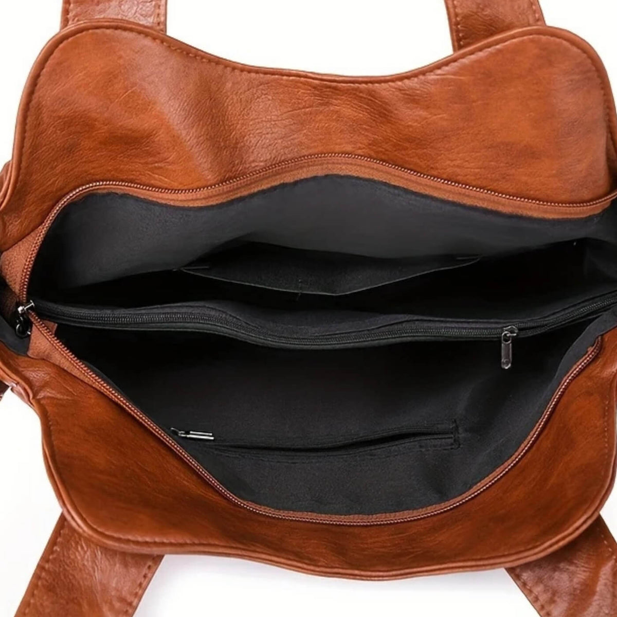 Flavia | Sac Porté Épaule à Double Zip
