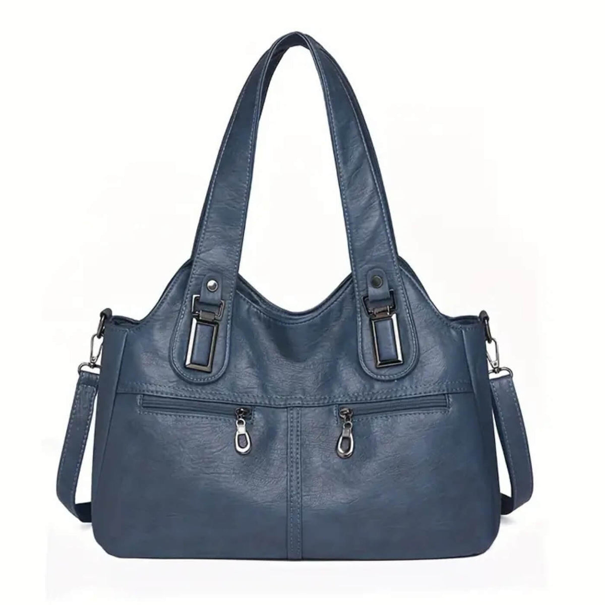 Flavia | Sac Porté Épaule à Double Zip