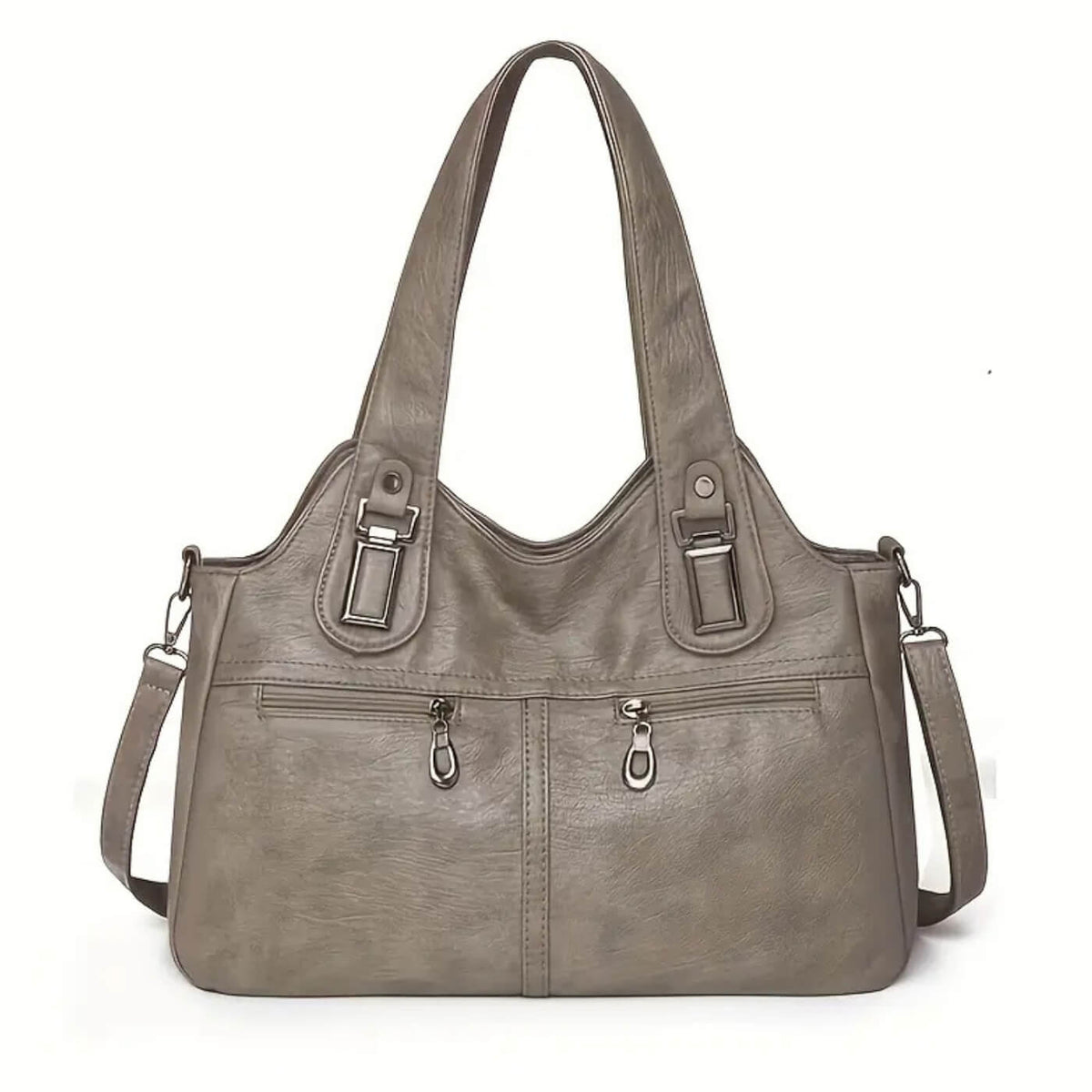 Flavia | Sac Porté Épaule à Double Zip