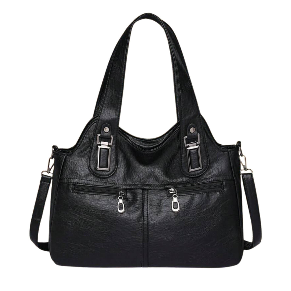 Flavia | Sac Porté Épaule à Double Zip