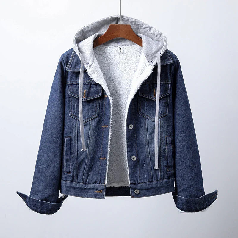 YARA | Veste en jean avec doublure chaude et style décontracté