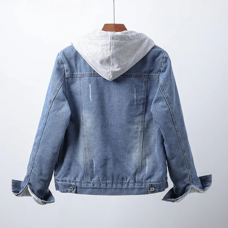 YARA | Veste en jean avec doublure chaude et style décontracté