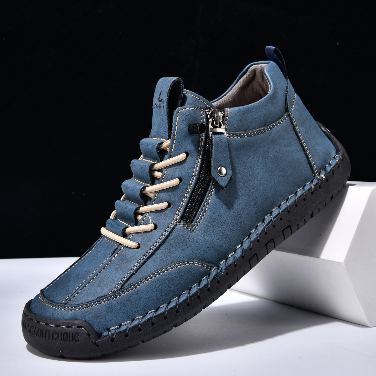 DELAUNAY | Chaussures en Nabuk avec Zip pour Homme