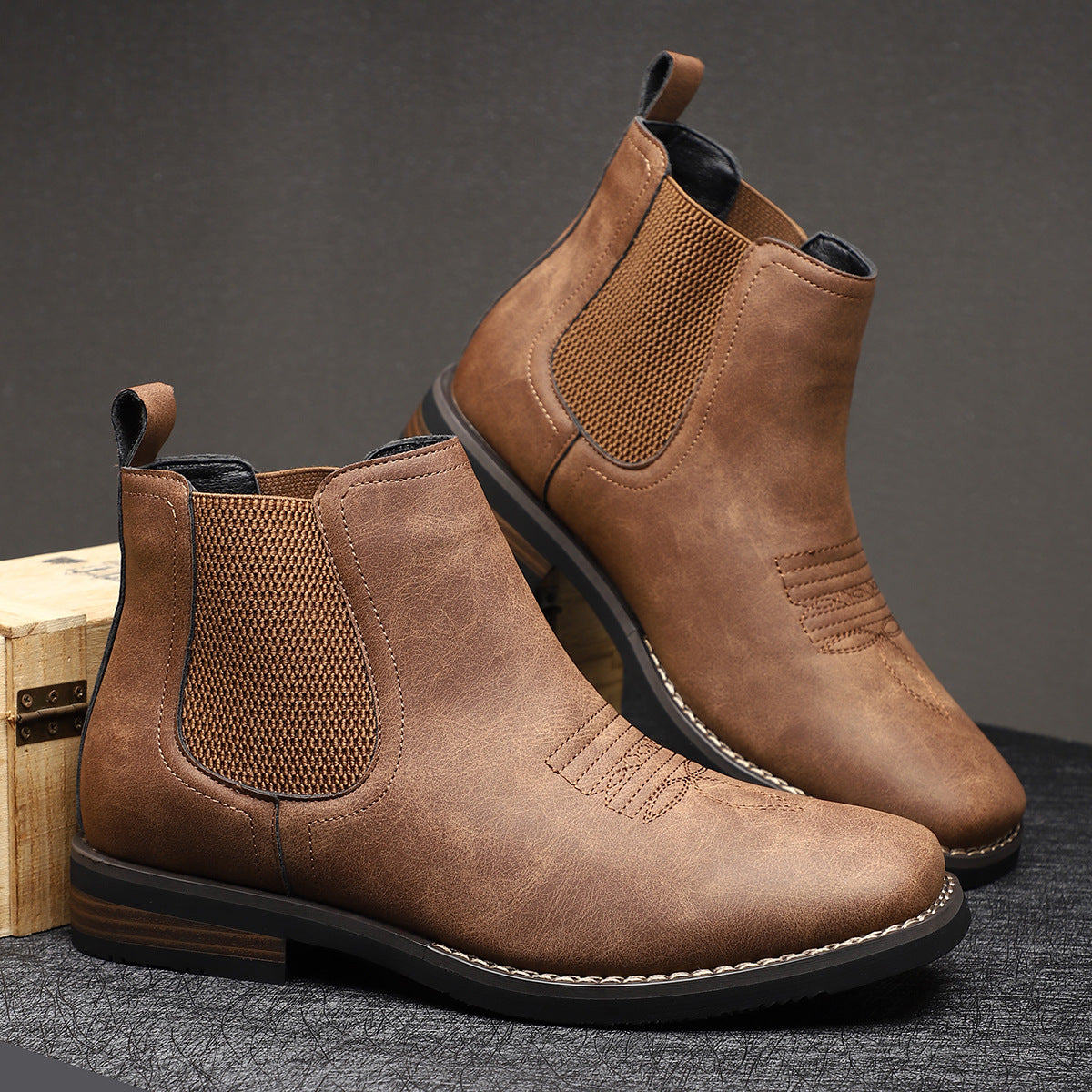 DELAUNAY | Bottes Classiques en Cuir pour Homme