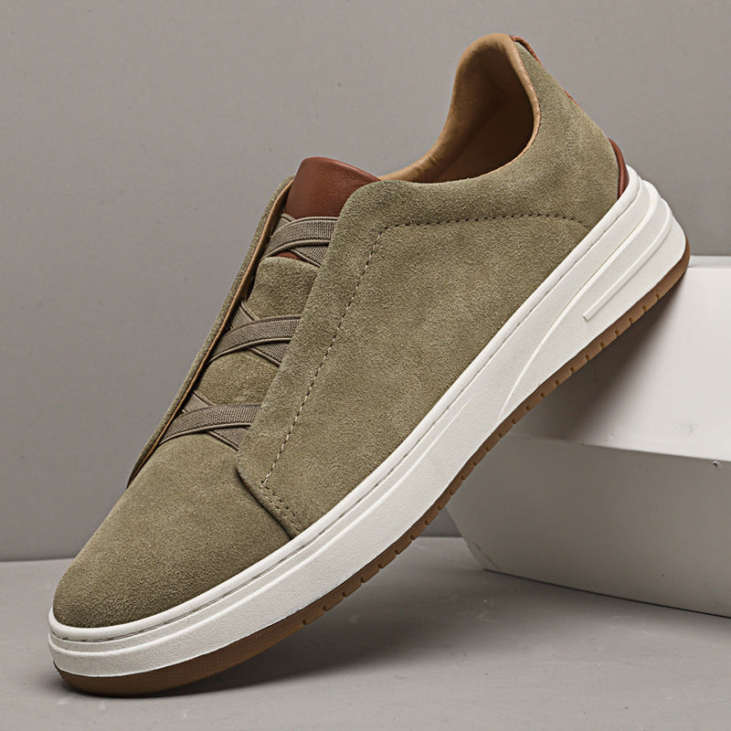 Delaunay | CHAUSSURES SANS LACETS EN DAIM POUR HOMME