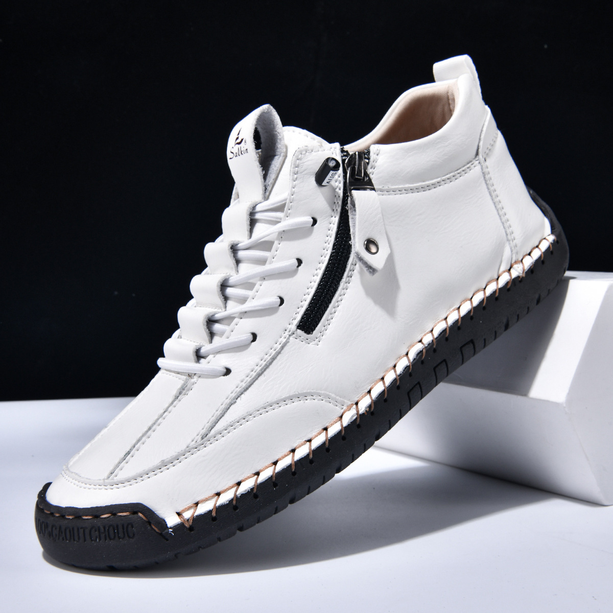 DELAUNAY | Chaussures en Nabuk avec Zip pour Homme