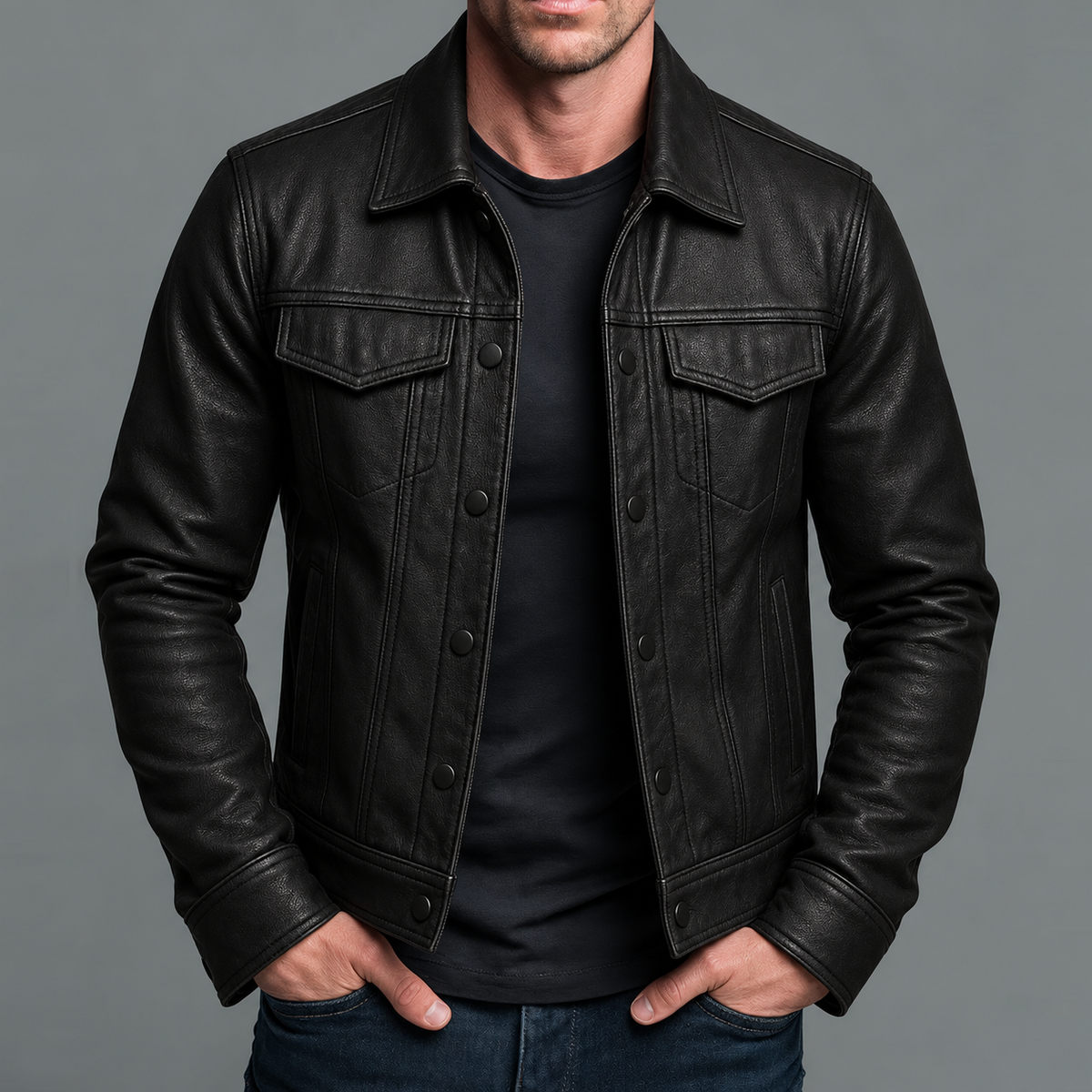 Hunter | Veste en Cuir Rider