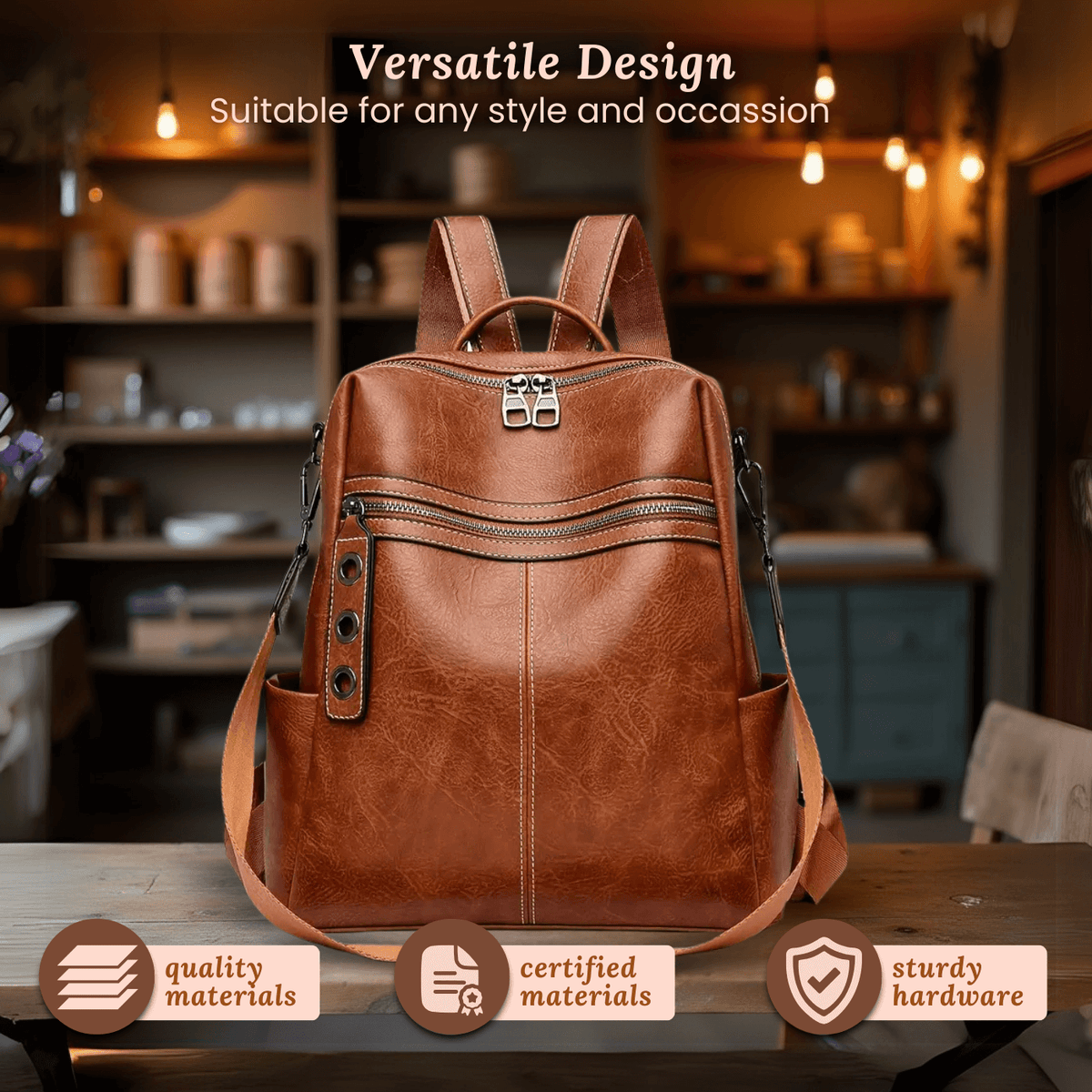 Marcella | Sac à Dos Utilitaire