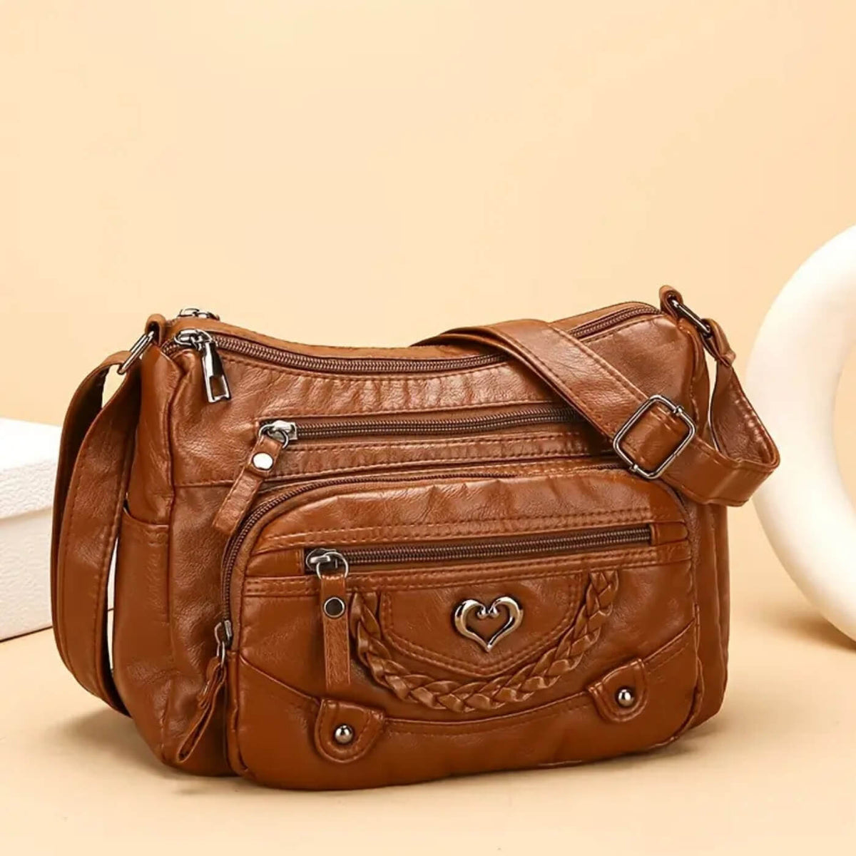 Greta | Sac Bandoulière Charme Tressé